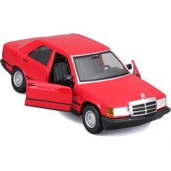 Mercedes Benz 190E 1987 Red 1:24 18-21103RD