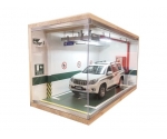 Gablotka na model Parking Diorama for  1:18 BOX178