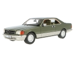 Mercedes Benz 380 SEC C126 Green Met 1:18 CML075-2