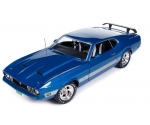 Ford Mustang Mach 1 3K Blue Glow1973 1:18 AMM13