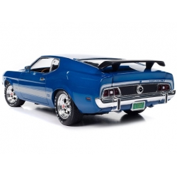 Ford Mustang Mach 1 3K Blue Glow1973 1:18 AMM13