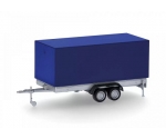 Przyczepa plandekowa 2-osiowa do samoc 1:87 052627
