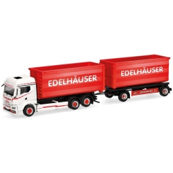 MAN TGS TM 6x2 with tank and trailer 1:87 319317