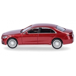 Mercedes Benz Klasa S V223 Red 1:87 025015