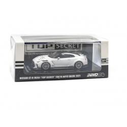 Nissan GT-R (R35) Top Secret Tokyo 1:64 R35N-WHI