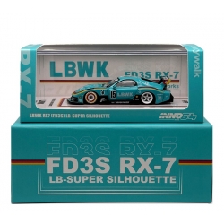 Mazda LBWK RX7 RX-7 FD3S LB-Super S 1:64 LBWK-RX7-