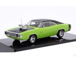 Dodge Charger R/T 1970 light Green Bla 1:43 CLC620