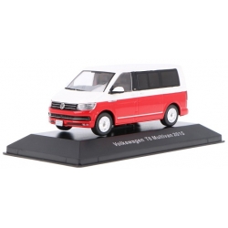 VW T6 Multivan 2015 Red White 1:43 AM010VW