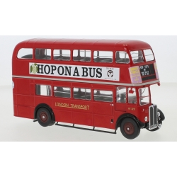 AEC Regent III RT bus 1939 Red 1:43 BUS030LQ