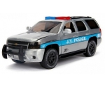 Chevy Tahoe J.T. Police 2010 silve 1:24  253745003