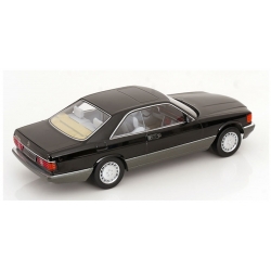 Mercedes Benz 500 SEC C126 1985 Black 1:18 180334