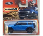 Ford Bronco 2020 Blue  1:64 HFR67 MATCHBOX