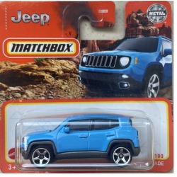 Jeep Renegade Blue 2019 1:64 HFR72 MATCHBOX