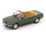 BMW 325i E30 Cabriolet Dark Green 1985 1:18 18545