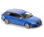 Audi RS 6 Avant C6 2008 blue metall 1:43 940017211