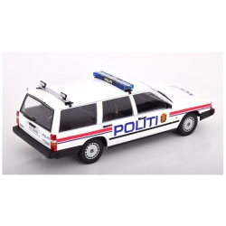 Volvo 740 GL Break Politi Norway AS 1:18 155171794