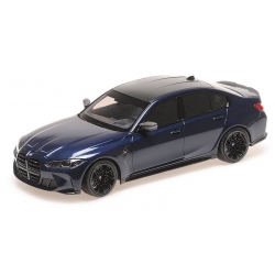 BMW M3 G80 2020 Dark blue metallic 1:18 155020201