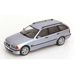 BMW 3er E36 Touring Blue Metallic 1995 1:18 18365
