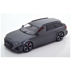 Audi RS6 Avant C8 2019 Matt Grey 1:18 155018015