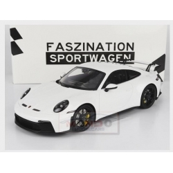 Porsche 911 (992) GT3 2021 White bl 1:18 143069012