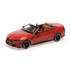 BMW M4 Cabriolet (G83) 2021 Red met 1:18 110021030