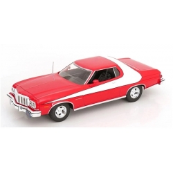 Ford Gran Torino Red White 1975 Starsky 1:18 18100