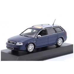 Audi RS6 Avant C5 2002 Blue Metallic 1:43 94001171