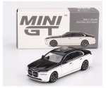 BMW i7 xDrive60 2024 Alpine White Bla 1:64 00959-L