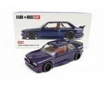 BMW M3 E30 Kaido GT V2 1989 Dark blu  1:64 KHMG216