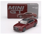 BMW i7 xDrive60 2023 Aventurin Red 1:64 00952-L