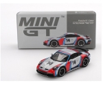 Porsche 911 992 Dakar Ice Grey metall 1:64 00964-L