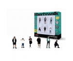Figurki The LB Nation Set of 6 figures 1:64 AD2422
