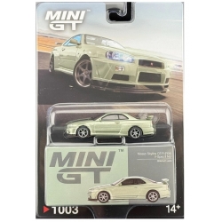 NISSAN GT-R R34 V-Spec II 2002 Mi 1:64 01003-BL