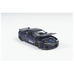 Nissan Skyline GT-R R33 Active Carbon 1:64 KHMG16