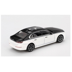 BMW i7 xDrive60 2024 Alpine White Bla 1:64 00959-B