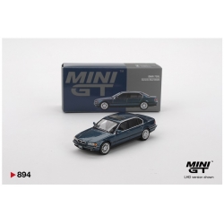 BMW 750IL E38 1998 Sorrento Blue Meta 1:64 00894-L