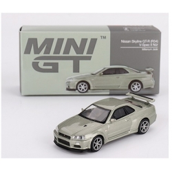 NISSAN GT-R R34 V-Spec II 2002 Mi 1:64 01003-R