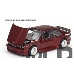 BMW M3 (E30) Kaido GT  V1 Red  1:64 KHMG162