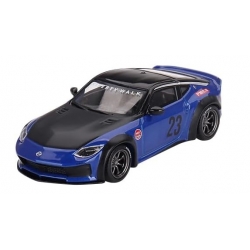 Nissan Z400 LB Nation Works Blue 2024 1:64 00732-L