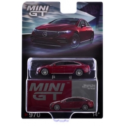 Mercedes Benz EQS 580 4Matic Red Meta 1:64 00970-B