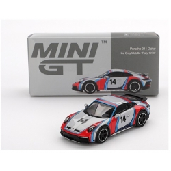 Porsche 911 992 Dakar Ice Grey metall 1:64 00964-L