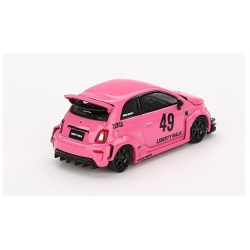 ABARTH 595 LB-WORKS x Abas Works Pink 1:64 00851-L