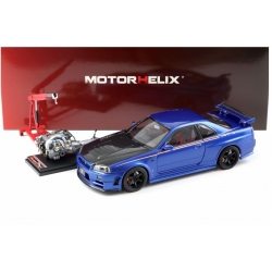 Nissan Skyline GT-R R34 Nismo CRS Bay  1:18 M83430