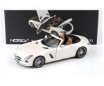 Mercedes Benz SLS AMG Roadster White 2 1:18 183491