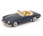 Mercedes Benz 190 SL W121 1957 Blue 1:18 183403