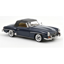 Mercedes Benz 190 SL W121 1957 Blue 1:18 183403