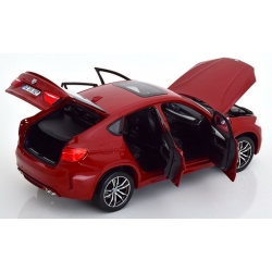 BMW X6M 2015 Red metallic  1:18 183242