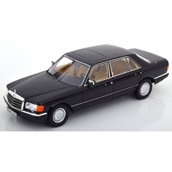 Mercedes Benz 560 SEL W126 1989 Black  1:18 183793