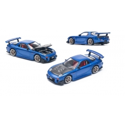 Mazda RX7 FD Re Amemiya Blue 1:64 640119