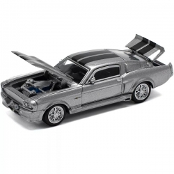 Shelby Mustang GT500 Eleanor Gray Meta 1:64 640195
